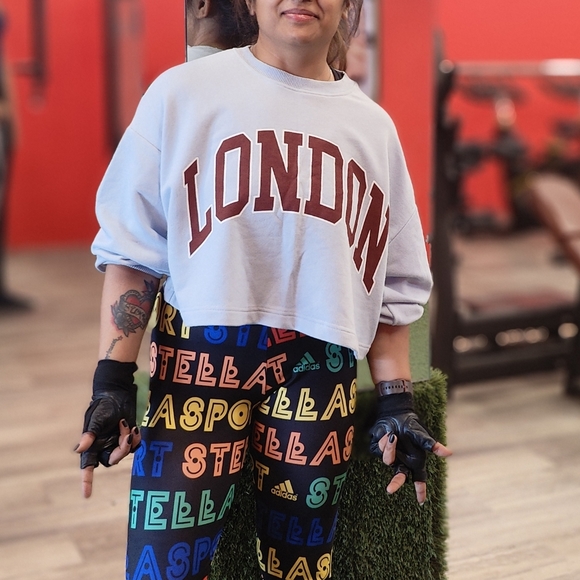 Zara crop sweatshirt - Picture 2 of 2